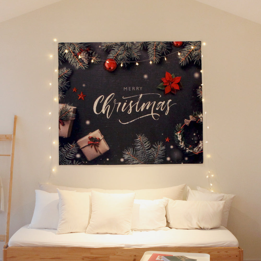 タペストリー ロマンチッククリスマス 150x130cm